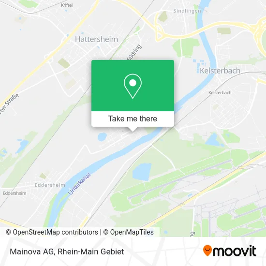 Карта Mainova AG