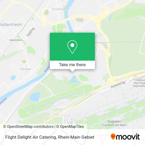 Карта Flight Delight Air Catering