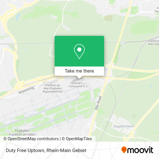 Карта Duty Free Uptown