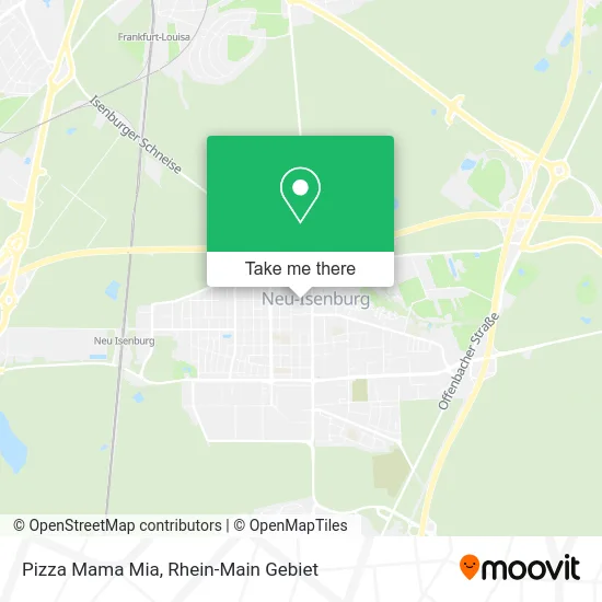 Карта Pizza Mama Mia