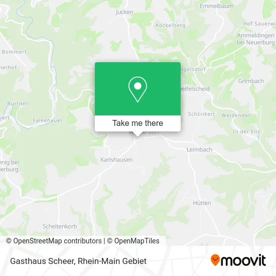 Карта Gasthaus Scheer