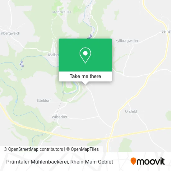 Карта Prümtaler Mühlenbäckerei
