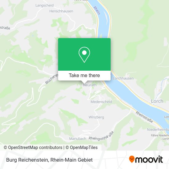 Карта Burg Reichenstein