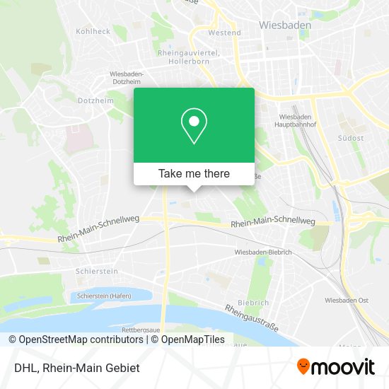 Карта DHL