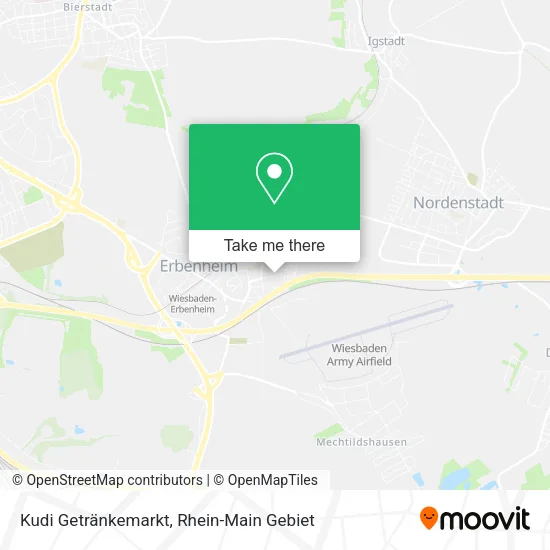 Карта Kudi Getränkemarkt