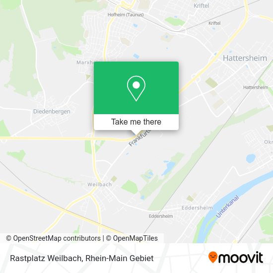 Карта Rastplatz Weilbach