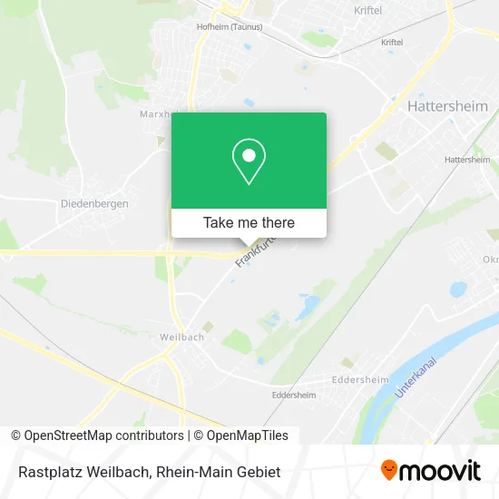 Карта Rastplatz Weilbach