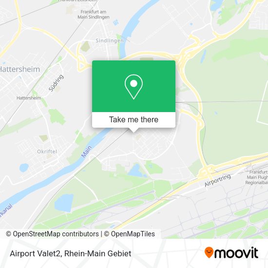 Карта Airport Valet2