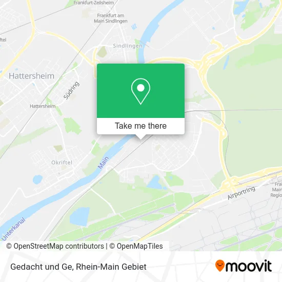Карта Gedacht und Ge