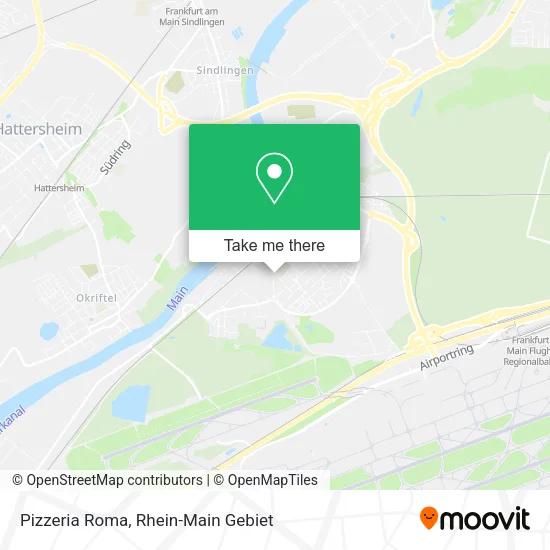 Карта Pizzeria Roma