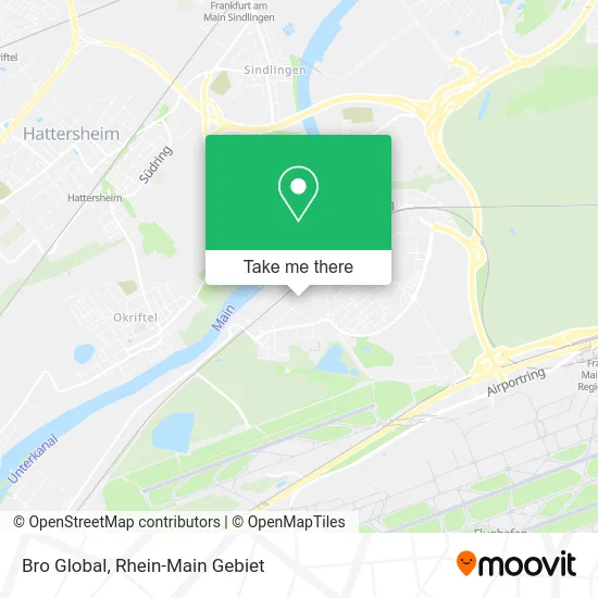 Bro Global map