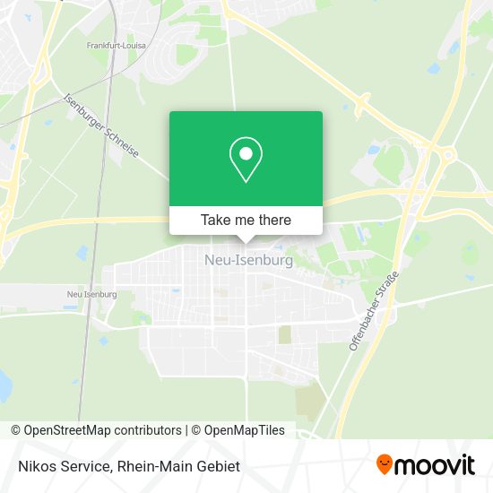 Карта Nikos Service