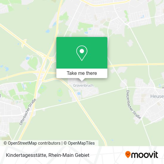 Карта Kindertagesstätte