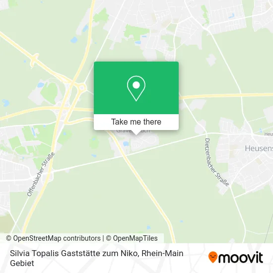 Карта Silvia Topalis Gaststätte zum Niko