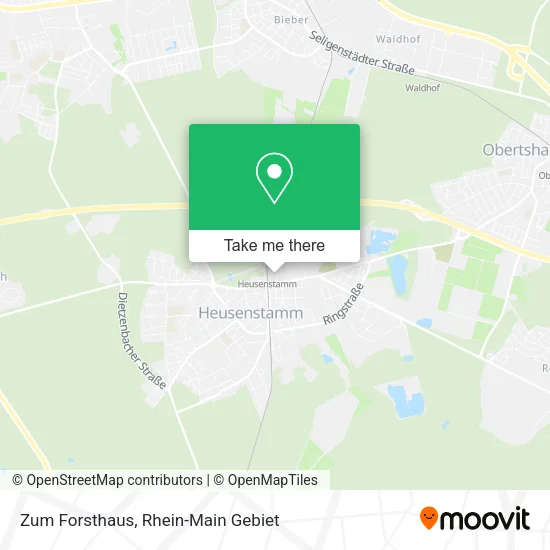 Карта Zum Forsthaus
