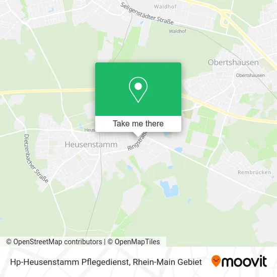 Карта Hp-Heusenstamm Pflegedienst