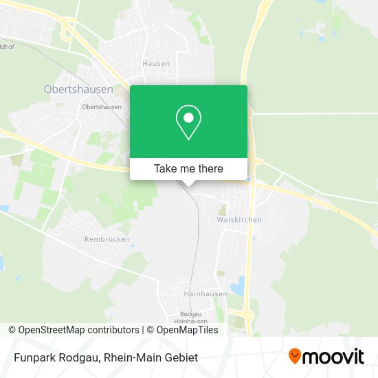 Карта Funpark Rodgau