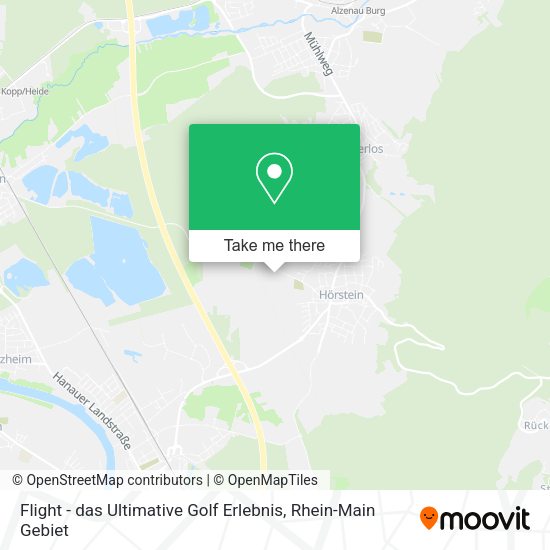 Карта Flight - das Ultimative Golf Erlebnis