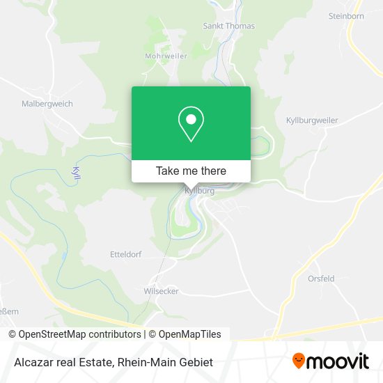 Карта Alcazar real Estate