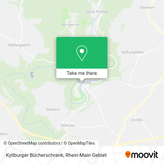 Карта Kyllburger Bücherschrank