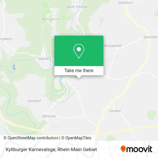 Карта Kyllburger Karnevalsge