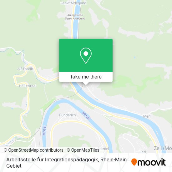Карта Arbeitsstelle für Integrationspädagogik