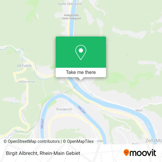 Birgit Albrecht map