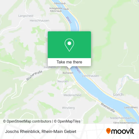 Карта Joschs Rheinblick