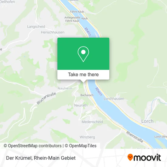 Карта Der Krümel