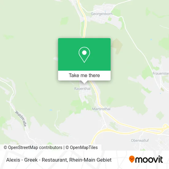 Карта Alexis - Greek - Restaurant