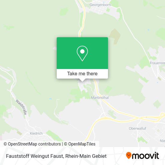 Карта Fauststoff Weingut Faust