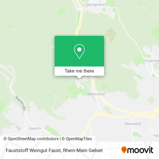Карта Fauststoff Weingut Faust