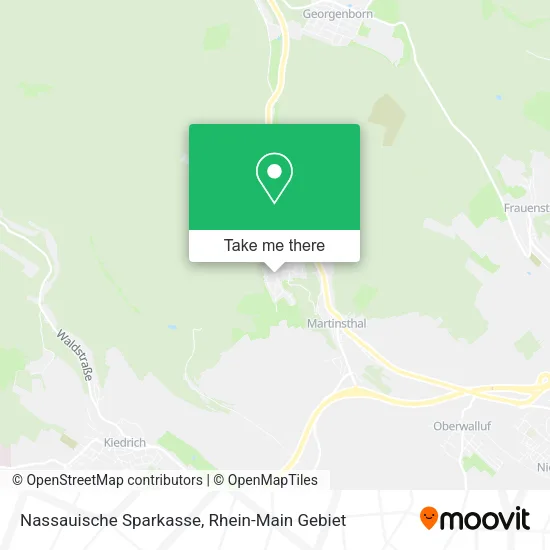 Карта Nassauische Sparkasse