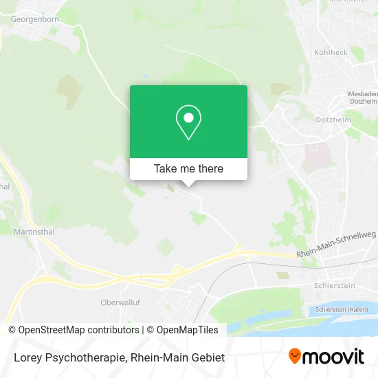 Карта Lorey Psychotherapie