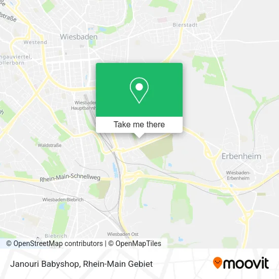Карта Janouri Babyshop