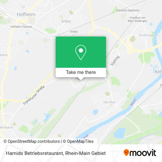 Карта Hamids Betriebsretaurant