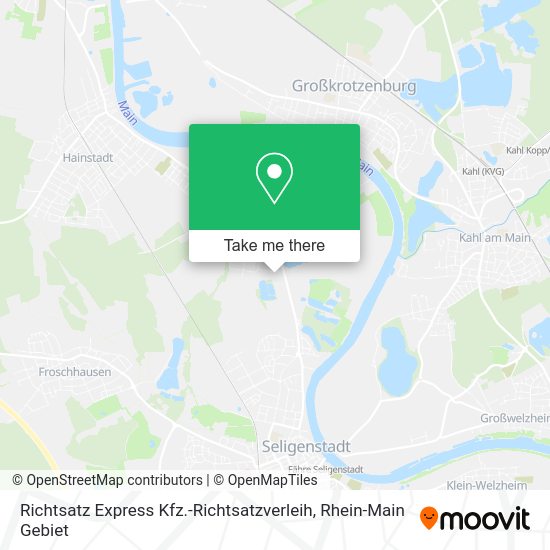 Карта Richtsatz Express Kfz.-Richtsatzverleih