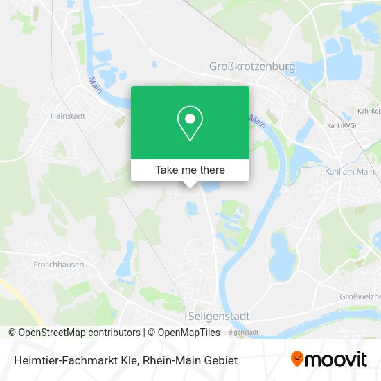 Карта Heimtier-Fachmarkt Kle