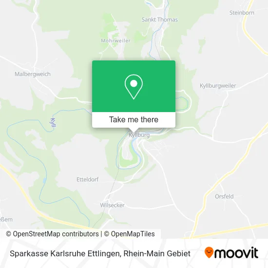 Карта Sparkasse Karlsruhe Ettlingen