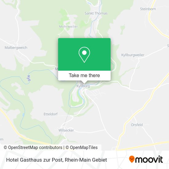 Карта Hotel Gasthaus zur Post