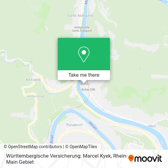 Карта Württembergische Versicherung: Marcel Kyek