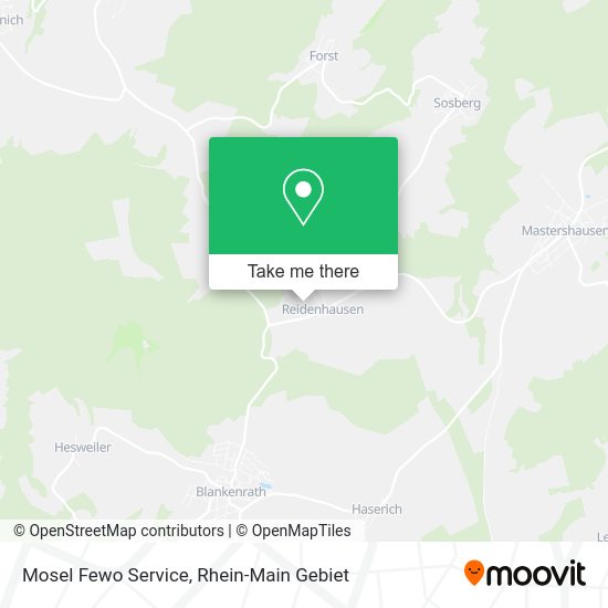 Карта Mosel Fewo Service
