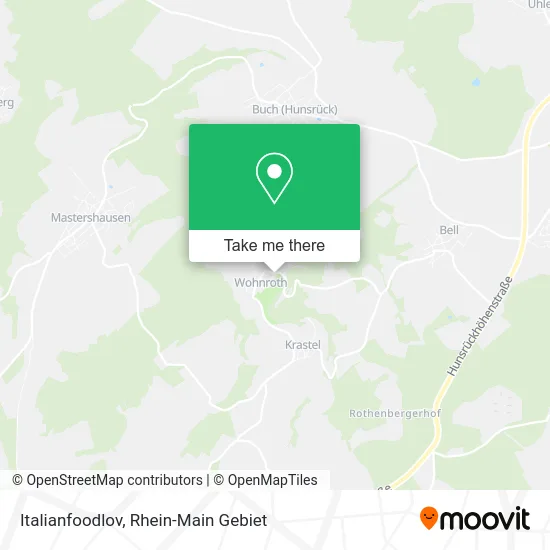 Карта Italianfoodlov