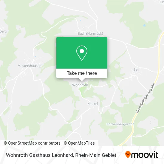 Карта Wohnroth Gasthaus Leonhard