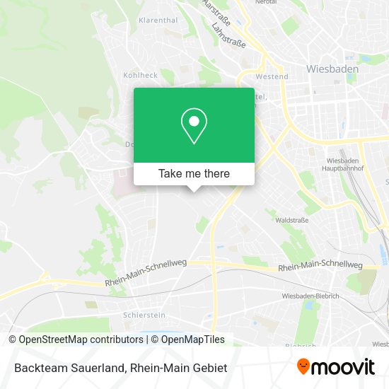 Карта Backteam Sauerland