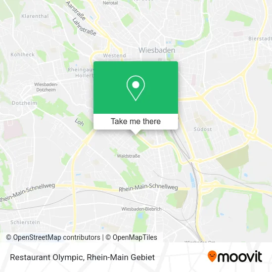 Карта Restaurant Olympic