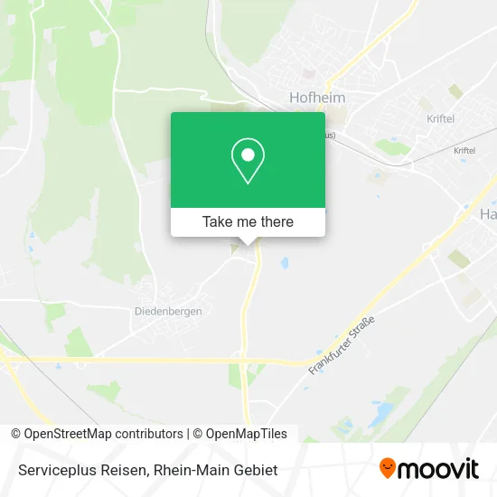 Карта Serviceplus Reisen