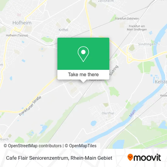 Карта Cafe Flair Seniorenzentrum