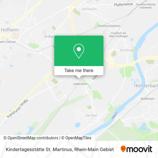 Карта Kindertagesstätte St. Martinus