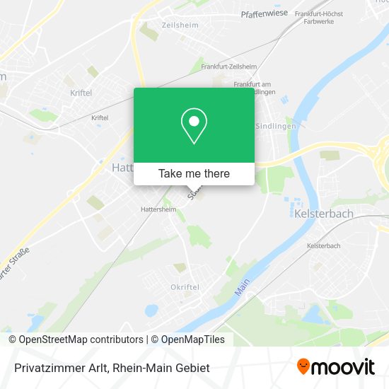 Карта Privatzimmer Arlt
